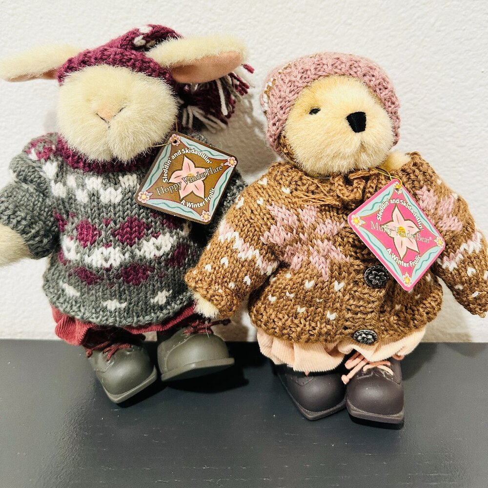 Muffy VanderBear Sleddin’ & Skidaddlin’ Muffy and Hoppy Vintage 1995